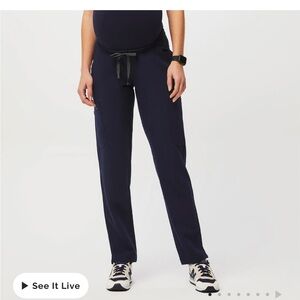 Yola Maternity Skinny Scrub Pant